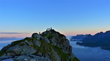 Above the Troll Fjord 